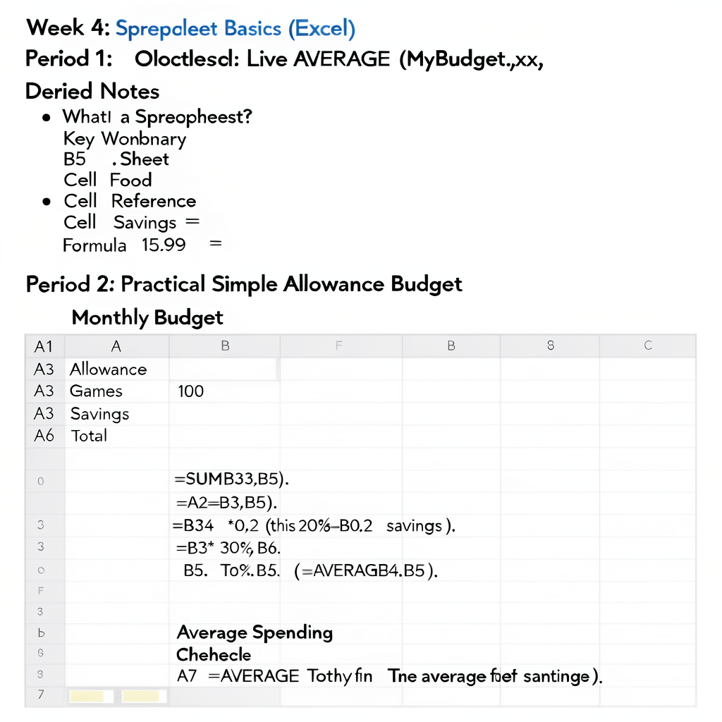 Introduction to Spreadsheets (Excel)