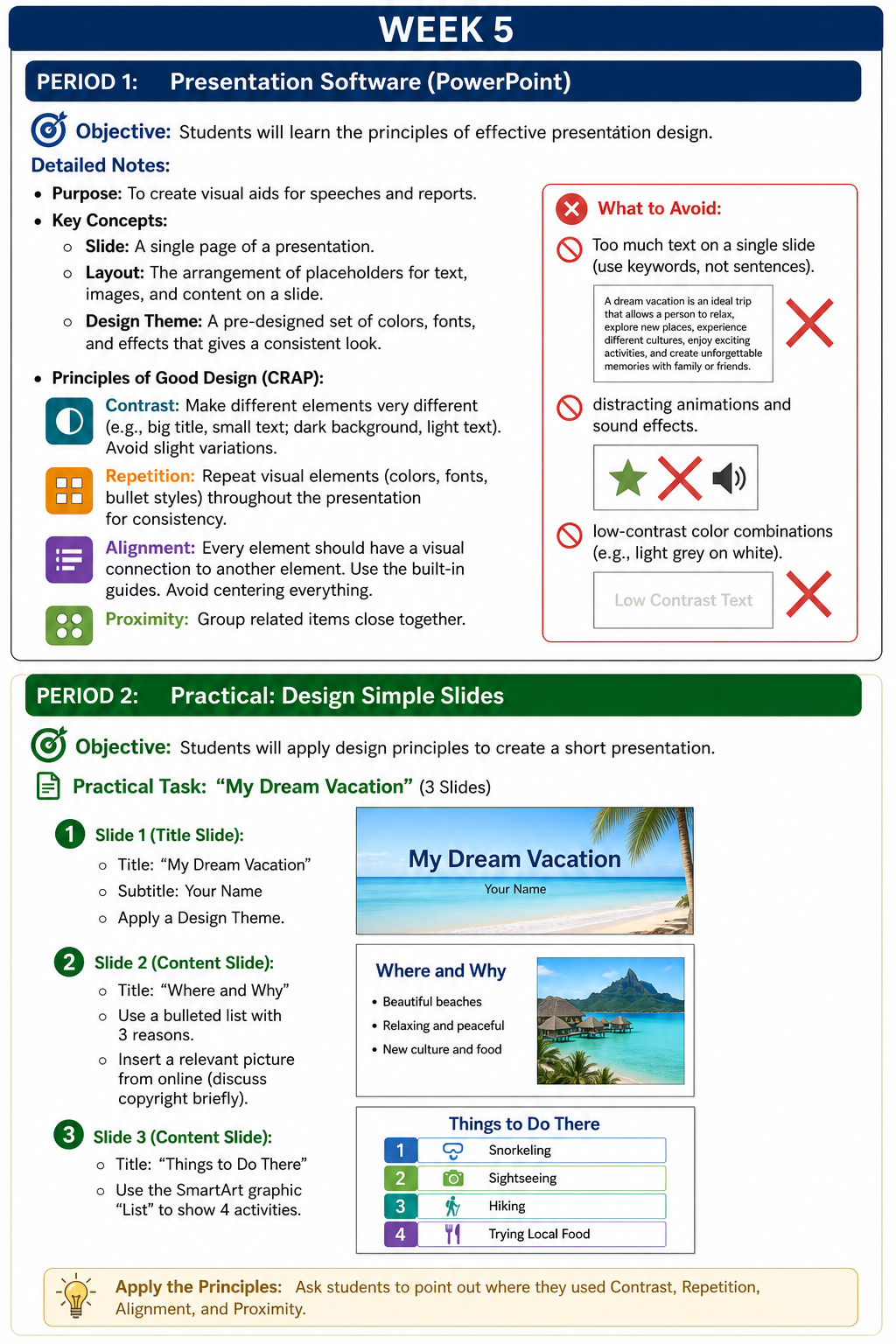 Introduction to Presentation Software (PowerPoint)