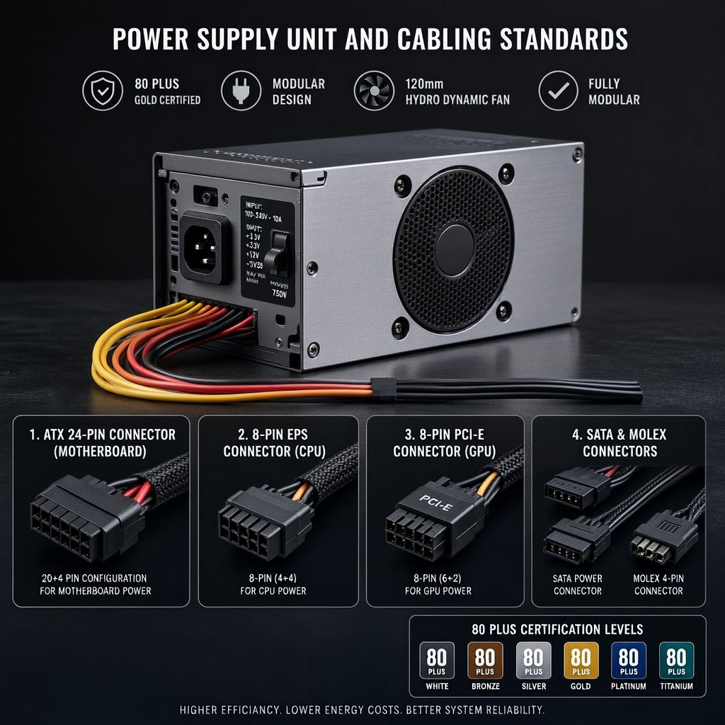 Power Supply Unit and Cabling Standards